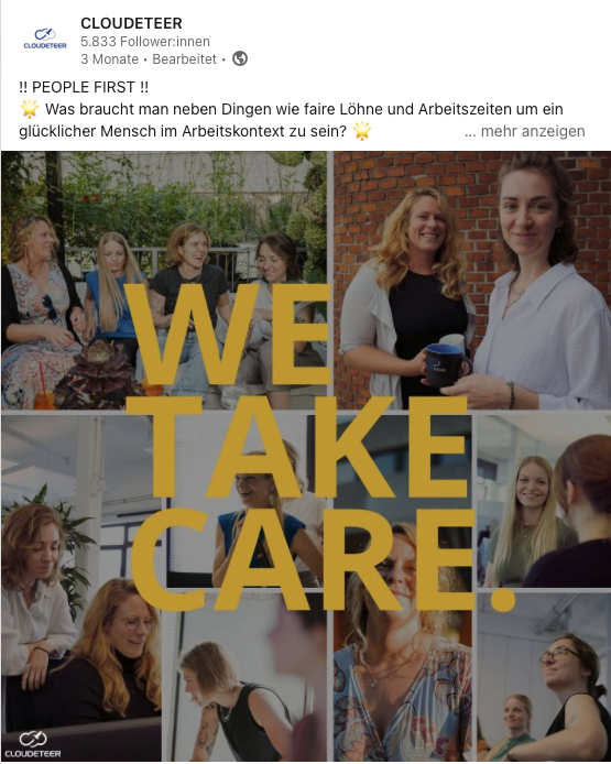 We Take care